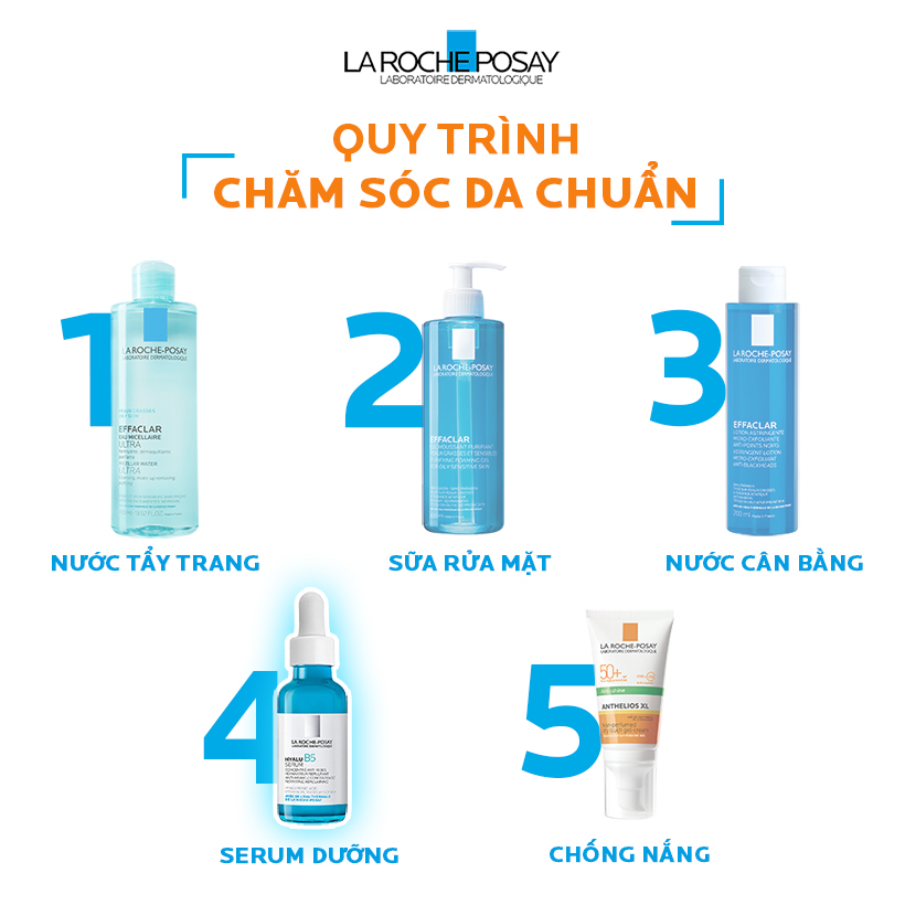 Dưỡng Chất Chuyên Sâu Giúp Hỗ Trợ Quá Trình Tái Tạo Da La Roche-Posay Hyalu B5 Serum 30ml