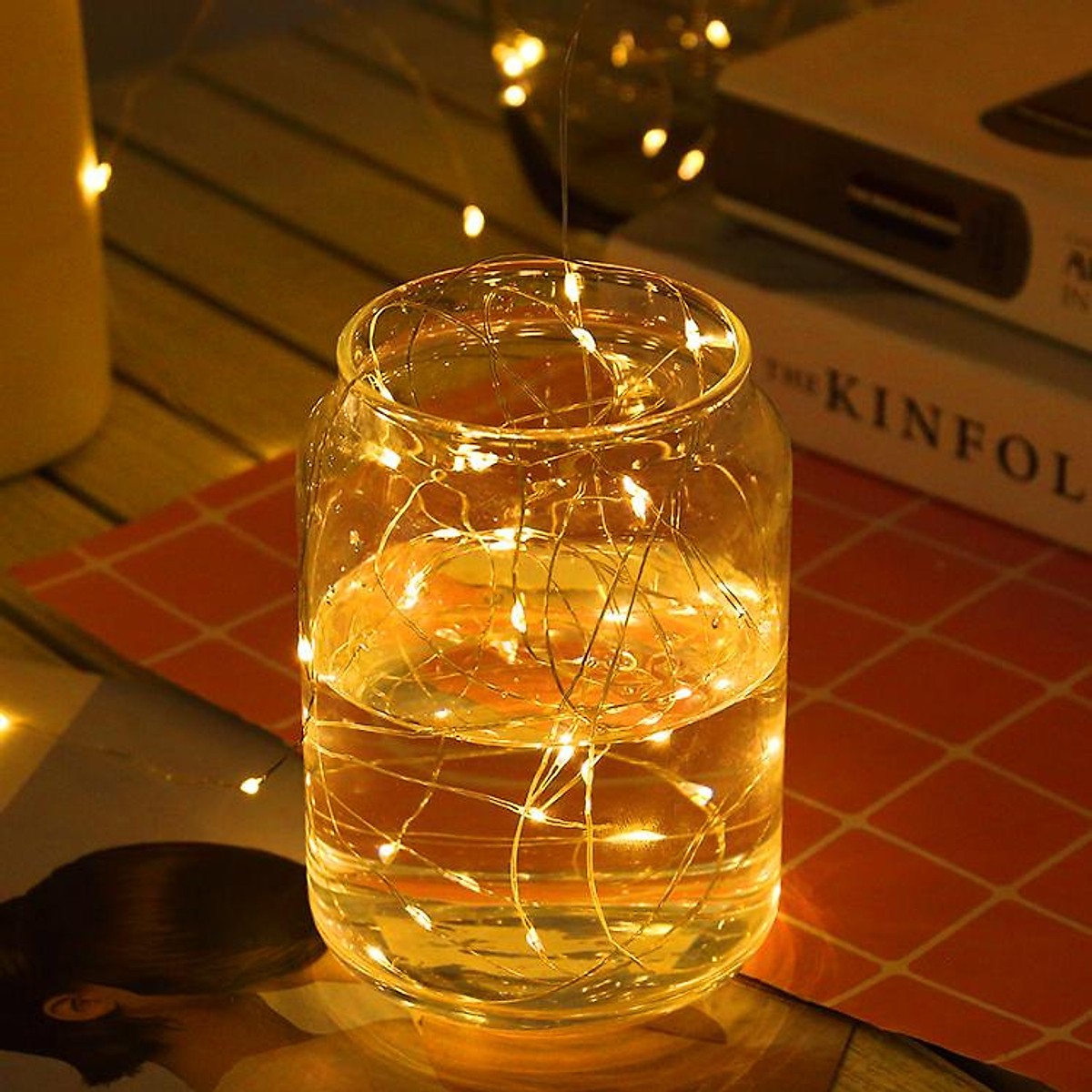 Dây Đèn Đom Đóm Chipsbling Fairy Light Dùng Pin