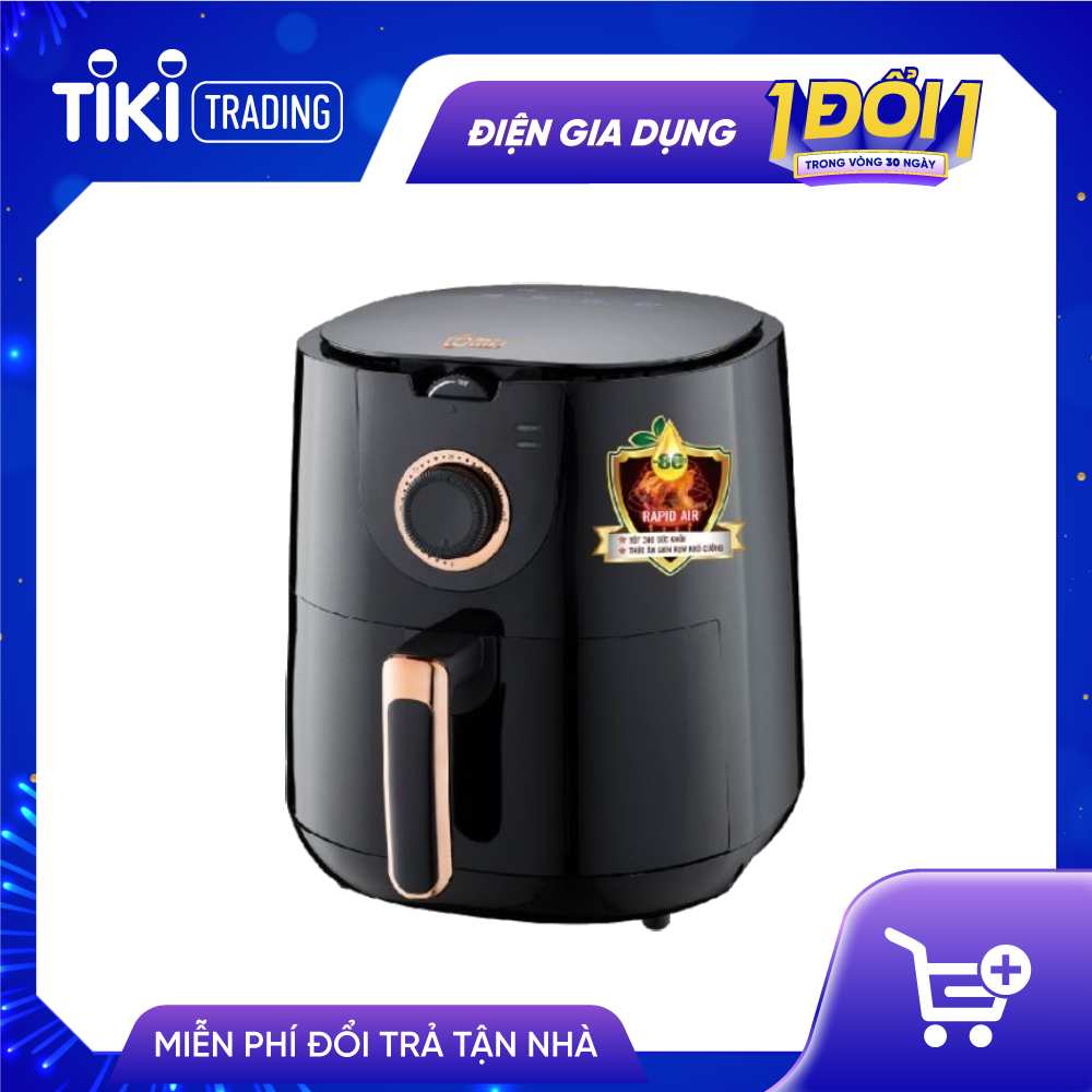 Nồi Chiên Không Dầu Comet CM6836 - 4.5L - Hàng Chính Hãng