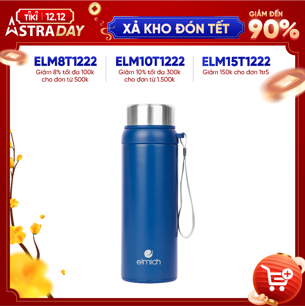 Bình giữ nhiệt Inox 304 Elmich EL-3683 thể tích 1000ml