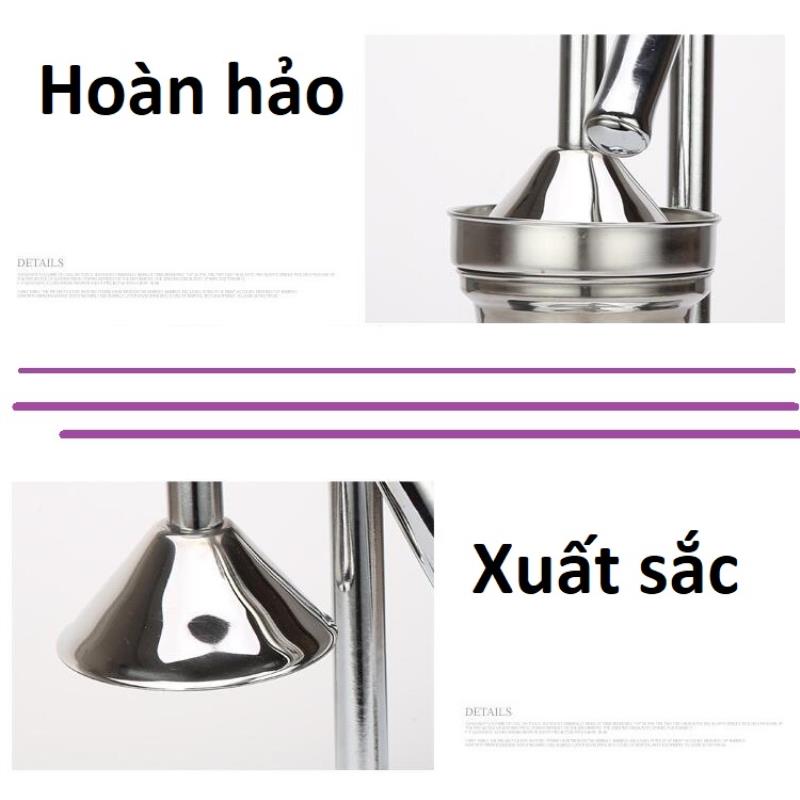 Máy ép trái cây, ép cam bằng tay (Inox)