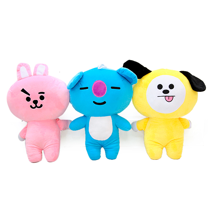 Gấu bông ,gấu EXO BTS Joongkook BT21- BTS (hồng)  size lớn 45cm