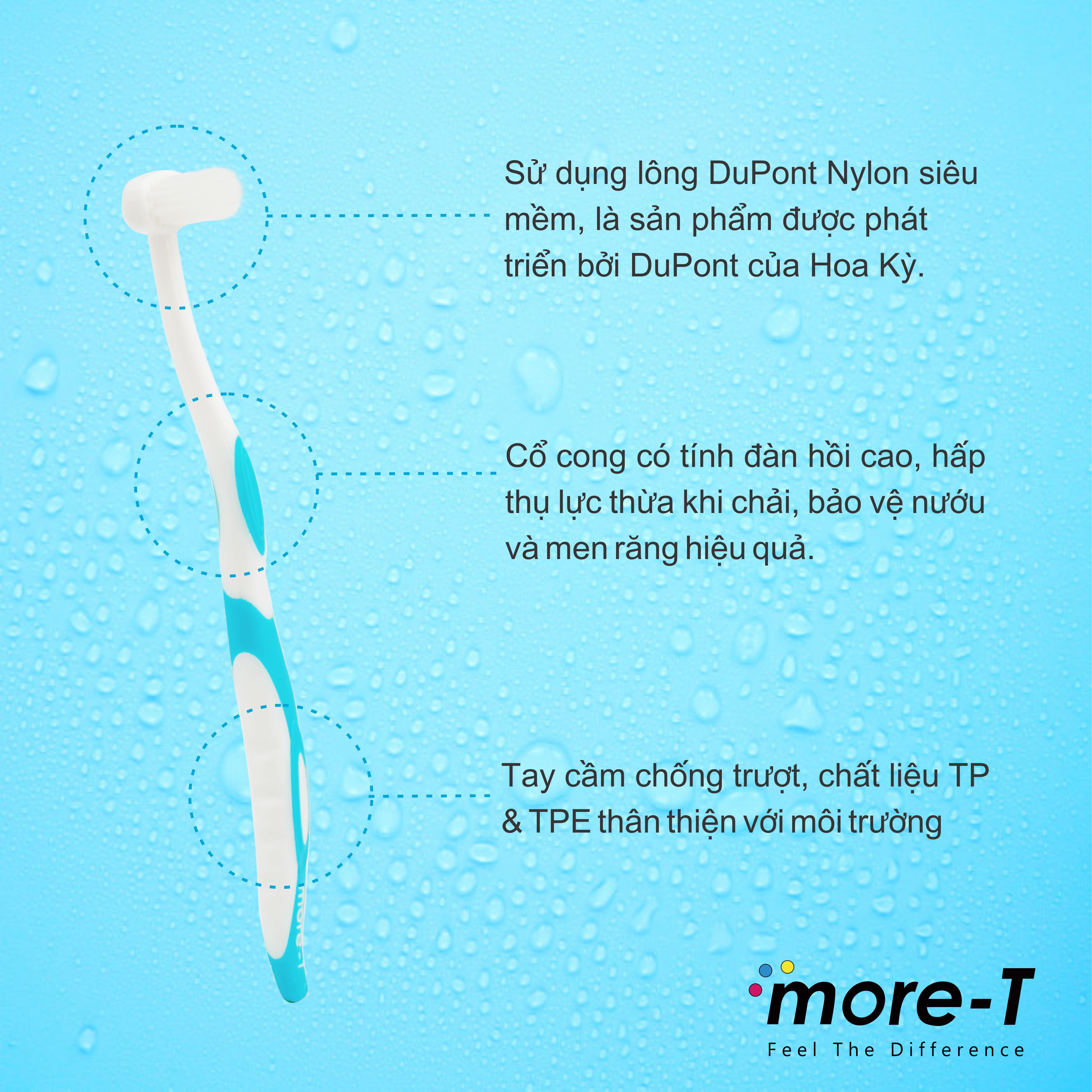 Bàn chải đánh răng more-T lông siêu mềm
