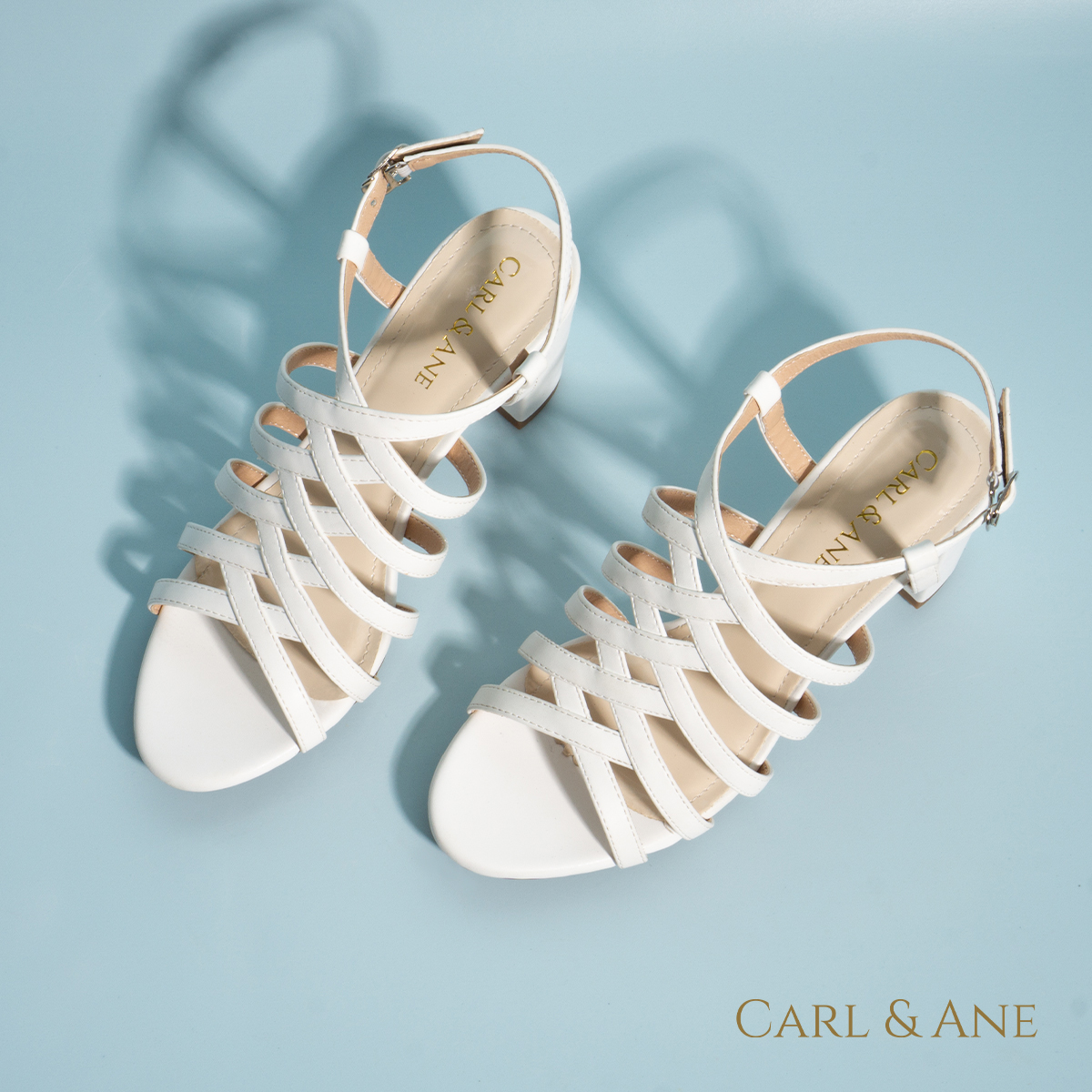 Giày sandal chiến binh thời trang nữ Erosska gót cao 7cm CS001