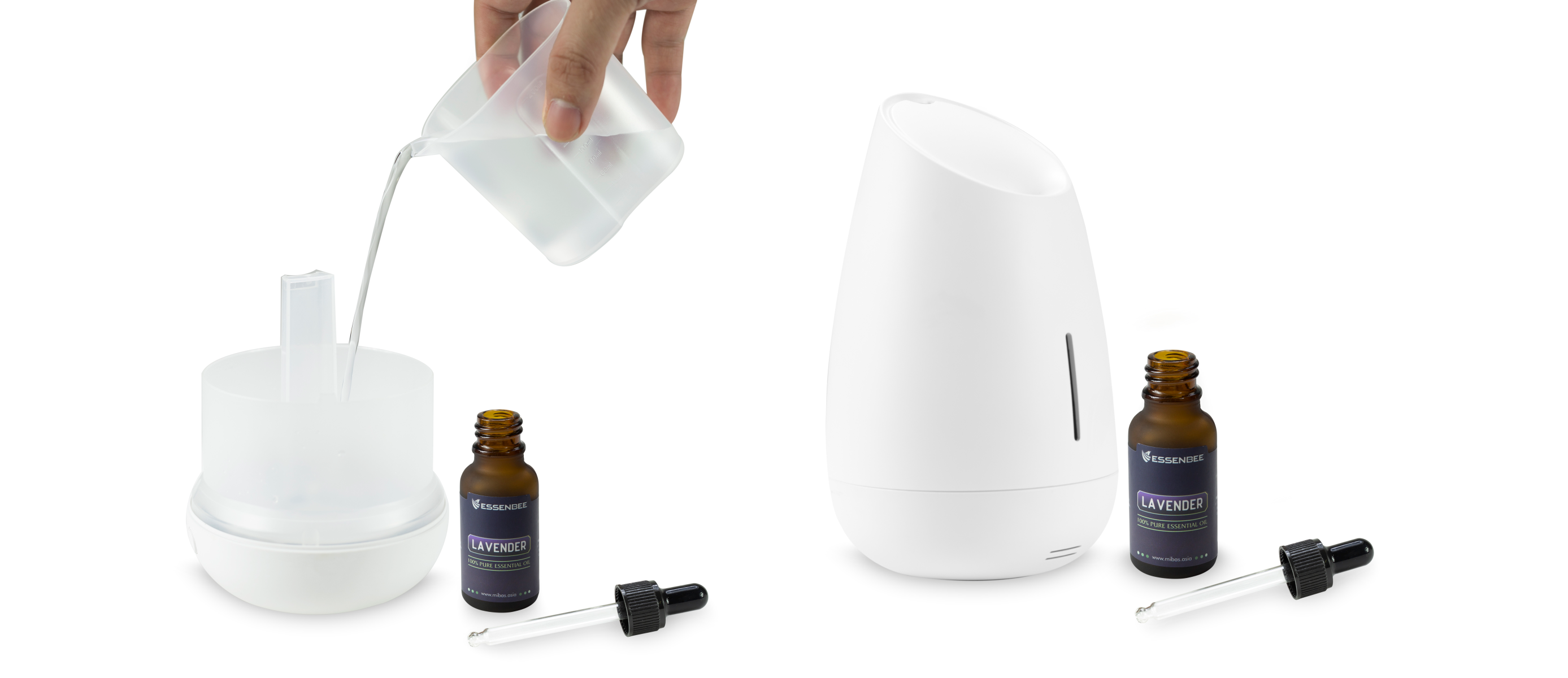 Tinh dầu thiên nhiên Hoa Lavender - Essenbee - 20ml - Hỗ trợ thư giãn tinh thần, giảm stress, chống trầm cảm. Kháng khuẩn, khử mùi, tái tạo không khí trong lành. Xua muỗi hiệu quả và an toàn cho trẻ em.