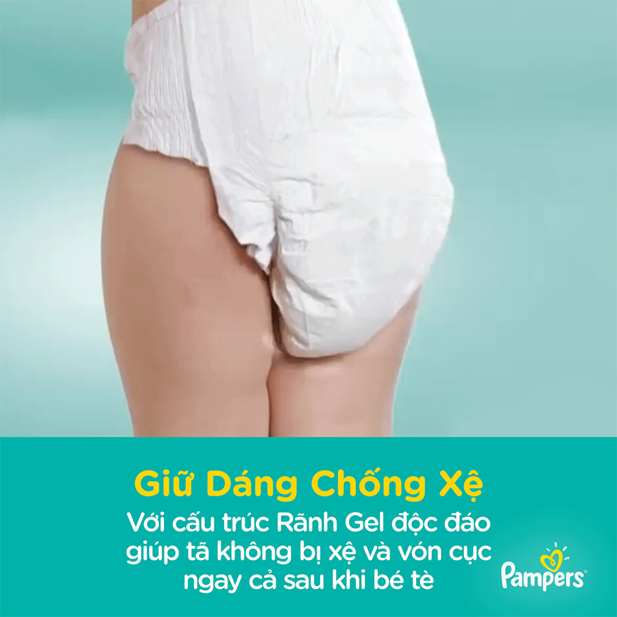 Tã quần Giữ dáng Pampers Megabox thùng tiết kiệm M180/ L162/XL44 - Tặng 1 túi Downy Dịu nhẹ 800ml