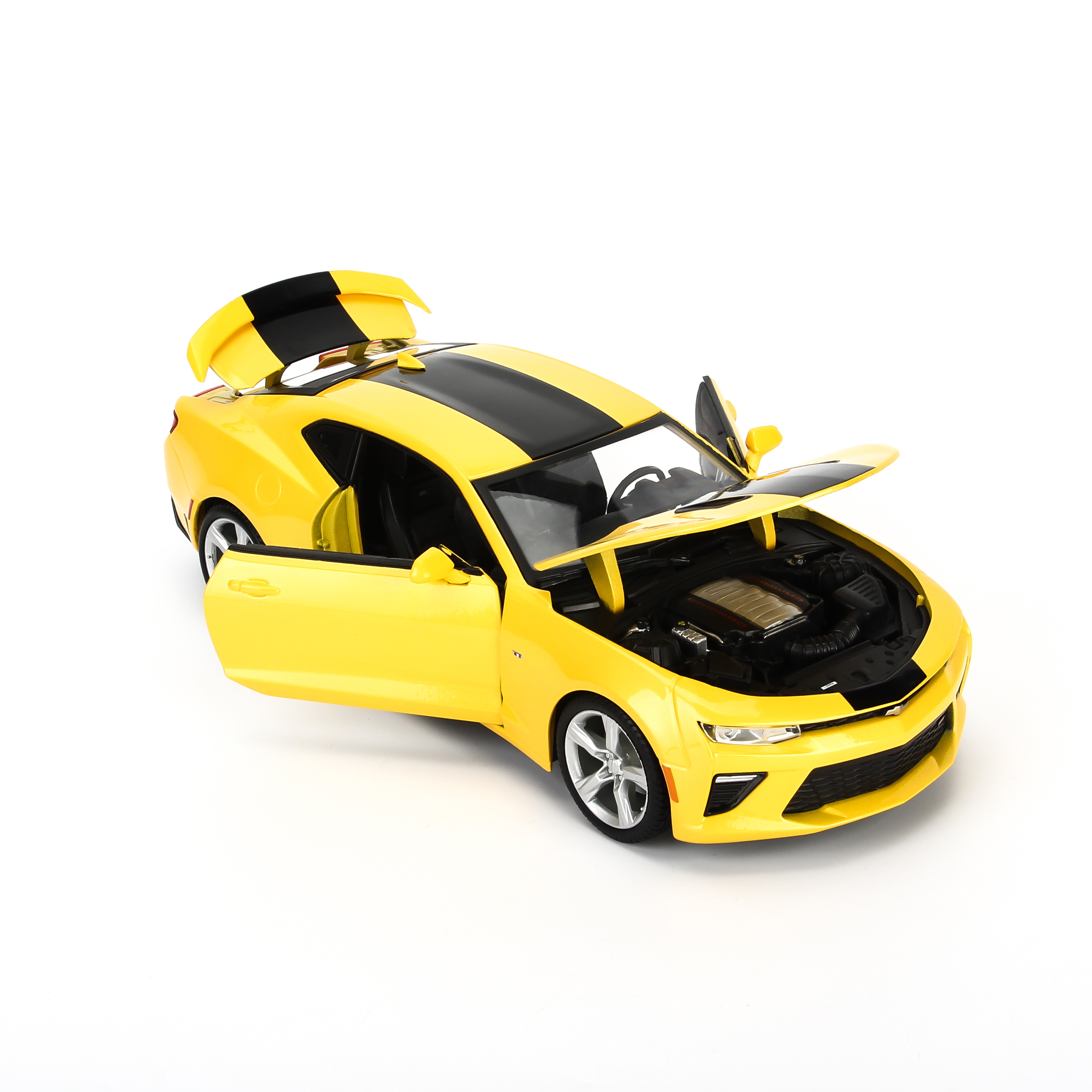 Mô Hình Xe Mô Hình Chevrolet Camaro SS 2016 Yellow 1:18 Maisto MH-31689