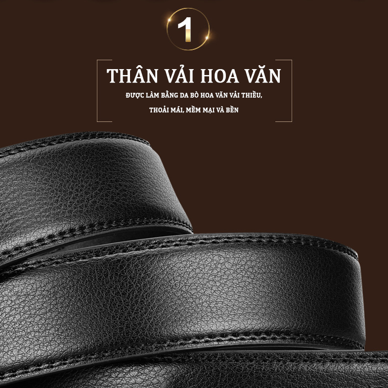 Thắt Lưng Nam Da Cao Cấp Mẫu Mới Phong Cách Thời Trang Hàn Quốc