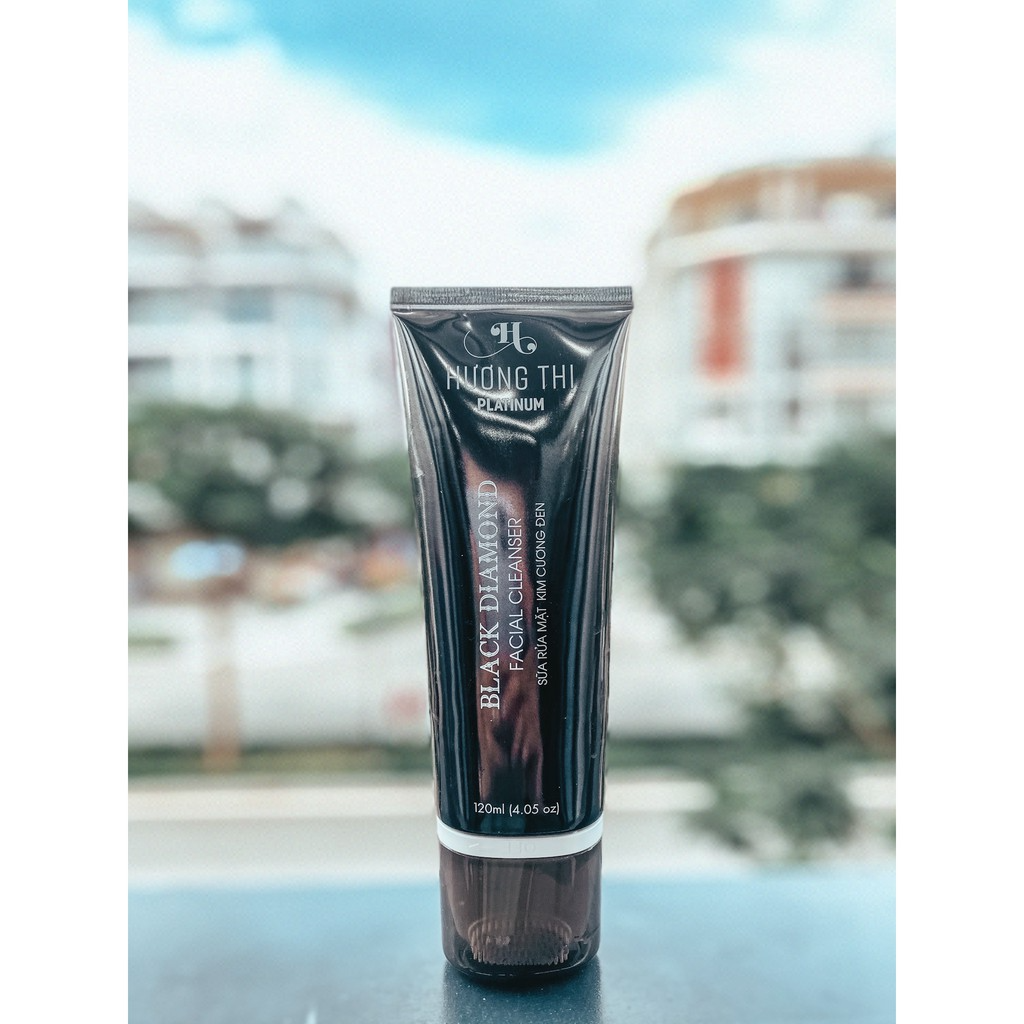 Sữa Rửa Mặt Kim Cương Đen Hương Thị 120ml