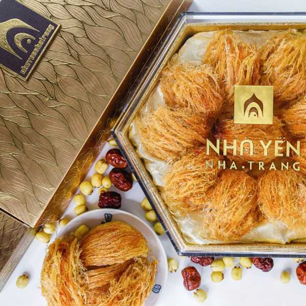 Tổ Yến Huyết Tinh Chế - Hộp 50 Gram - Tổ Yến Sào Tinh Chế - Yến Tinh Chế - Nhà Yến Nha Trang - Đặc Sản Nha Trang - Yến Sào Chất Lượng