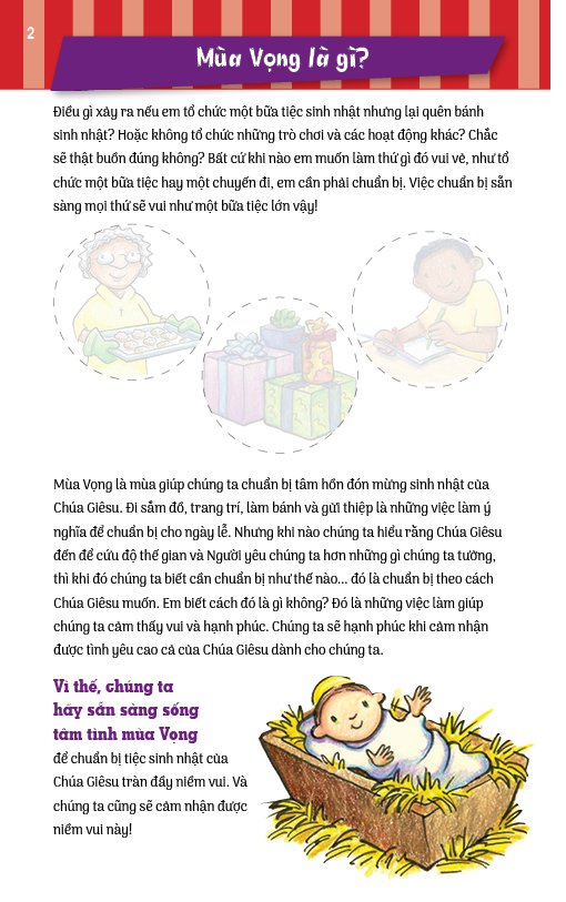 Sticker Chúng Ta Làm Gì Trong Mùa Vọng