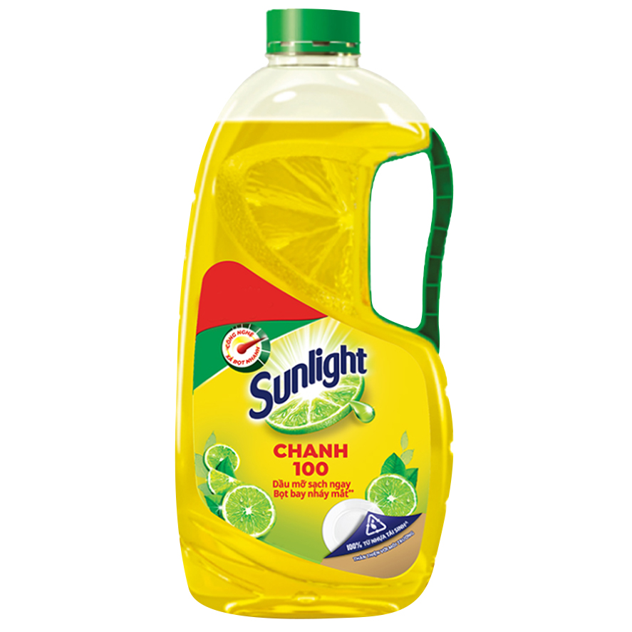 Nước Rửa Chén Sunlight Chanh Công Nghệ Mới Dạng Chai