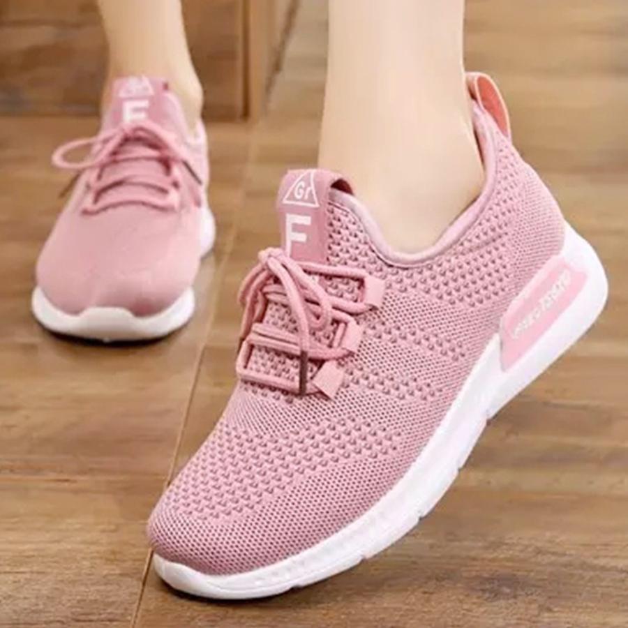 GIÀY THỂ THAO NỮ HỒNG THỜI TRANG CỰC YÊU