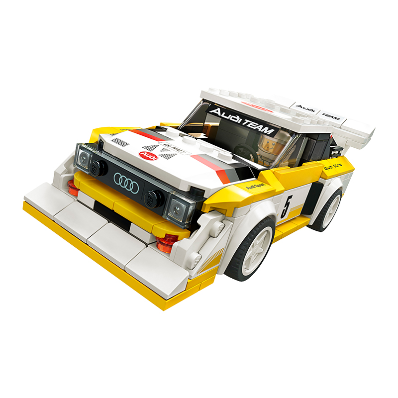 Mô Hình Lắp Ráp LEGO SPEED CHAMPIONS Siêu Xe 1985 Audi Sport Quattro S1 76897 (250 Chi Tiết)