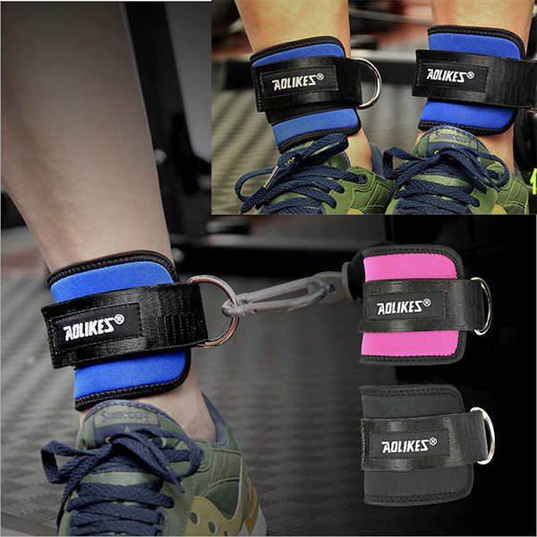 Quấn Cổ Chân GYM Hỗ Trợ Tập Mông Chân Với Cáp Kickback Aolikes