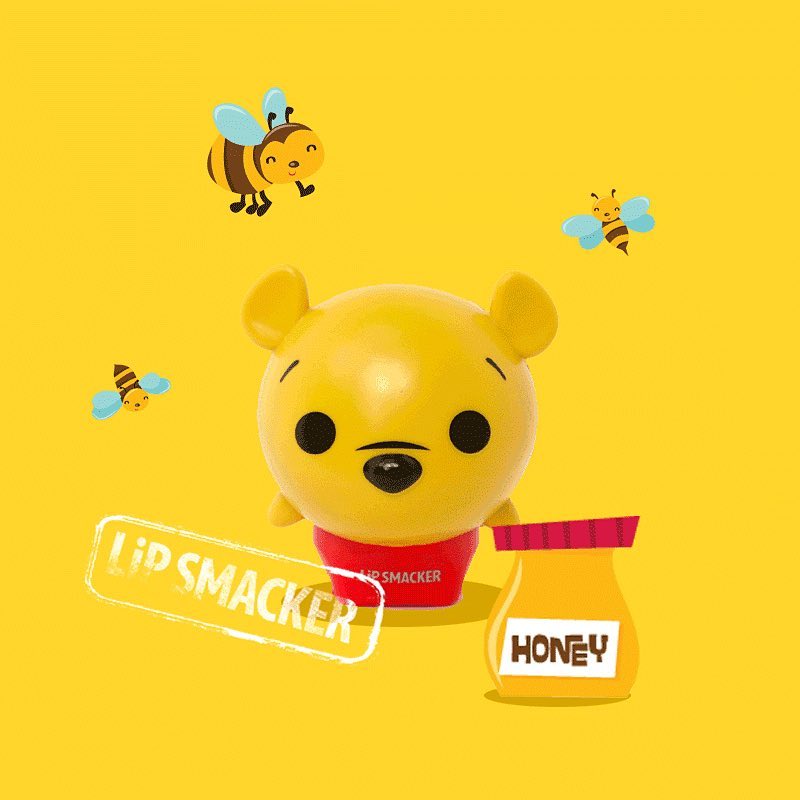 Lip Smacker - Son Disney Tsum Tsum Gấu Pooh Xinh Xắn - Lip Smacker Disney Tsum Tsum Balms – Winnie The Pooh Honey Pot