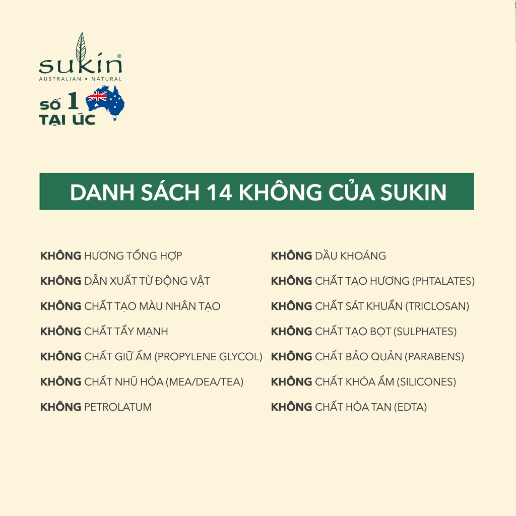 Sữa tắm thảo dược hương chanh và dừa Sukin Botanical Body Wash Coconut &amp; Lime 500ml