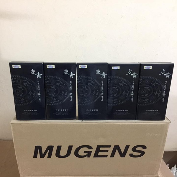 Nhuộm tóc phủ bạc  thảo dược  nhanh 1 phút (màu nâu sáng) Hàn Quốc) welcos color merit warm brown  2 x 120g