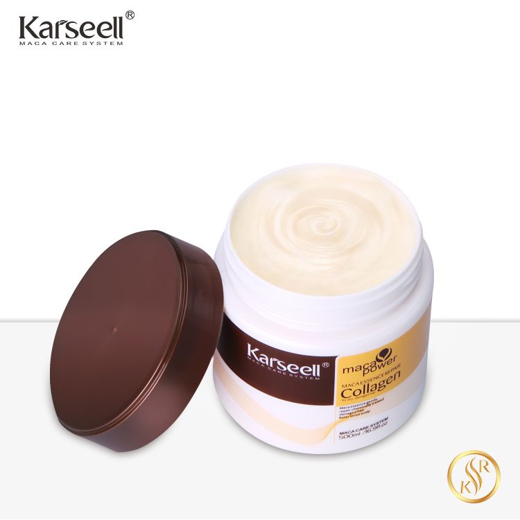 Kem Ủ Tóc Collagen Karseell Maca 500ml (Hủ)