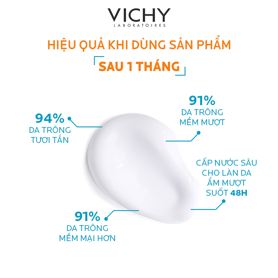 Gel Dưỡng Ẩm Giúp Da Dịu Mát Cho Da Thường, Da Hỗn Hợp &amp; Da Nhạy Cảm Vichy Aqualia Thermal Rehydrating Gel Cream (50ml) - MB066000