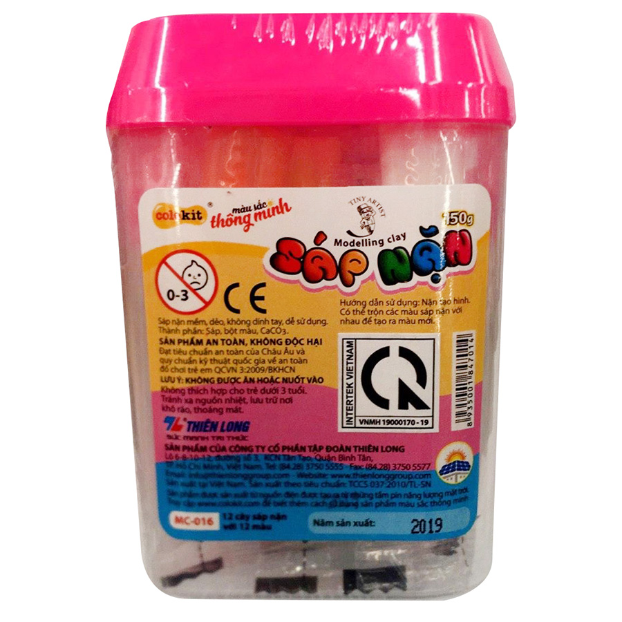 Sáp Nặn Học Tập Thiên Long MC-16 - Mẫu Ngẫu Nhiên