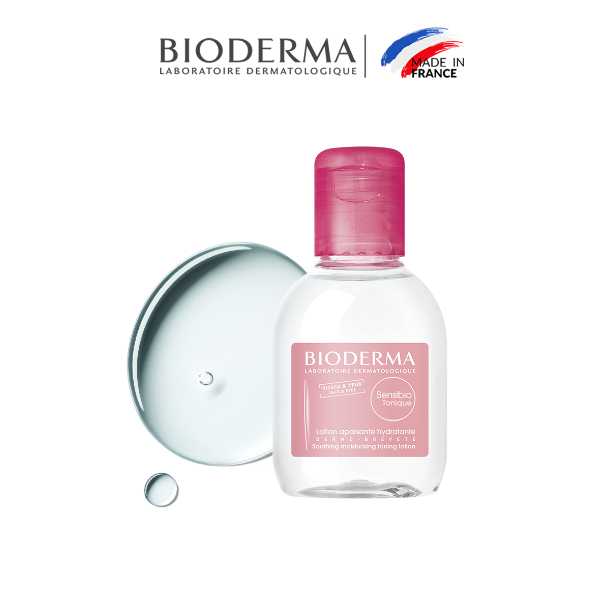 Nước hoa hồng Dưỡng Ẩm Và Làm Dịu Da Bioderma Sensibio Tonique