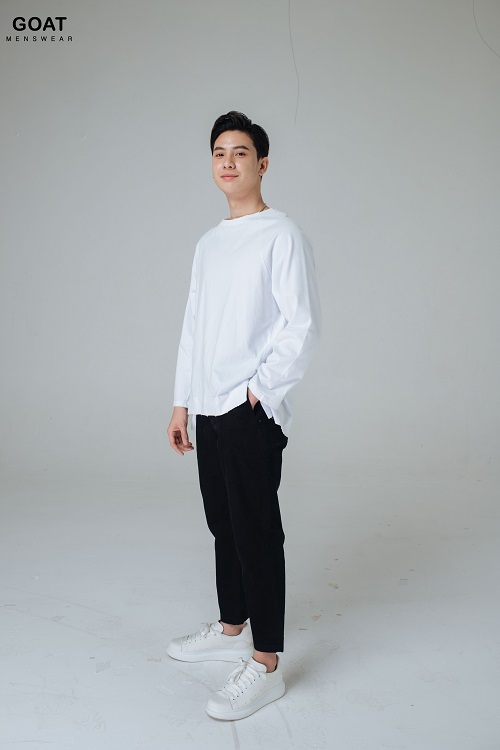 Áo Thun Tay Dài Form Rộng UNIEX Nam GOAT MENSWEAR