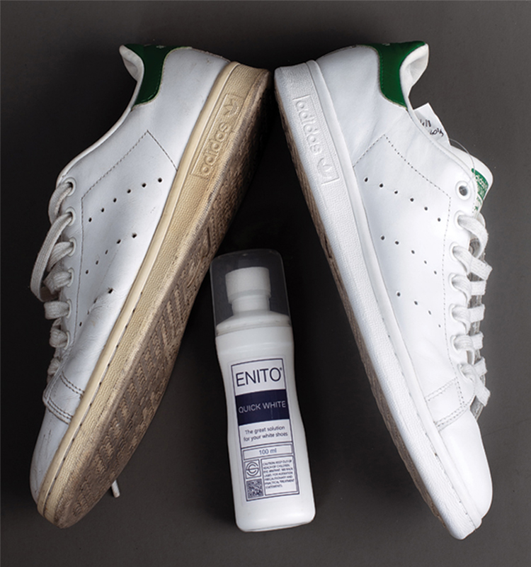 Dung Dịch Enito Quick White - 100ml - Chuyên Che Xước, Tẩy Trắng, Làm Trắng, Tẩy Ố Vàng Cho Giày Sneaker, Stan Smith, Super Star