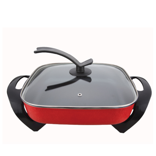 Nồi lẩu, nướng điện vuông đa năng 5L chuẩn Hàn Quốc HT-0201