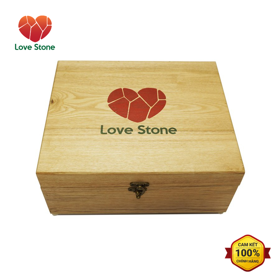 Hộp Đá Muối Massage Chân Love Stone Magic