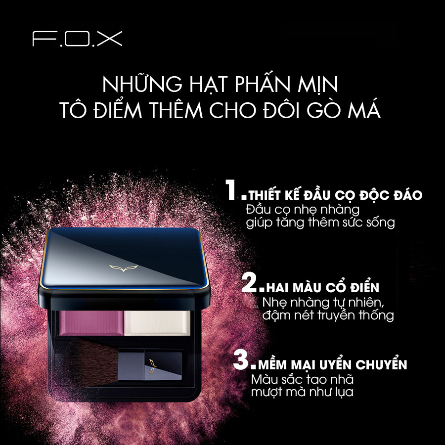 Phấn Má Hồng Tạo Khối FOX Stunning Blush 7g