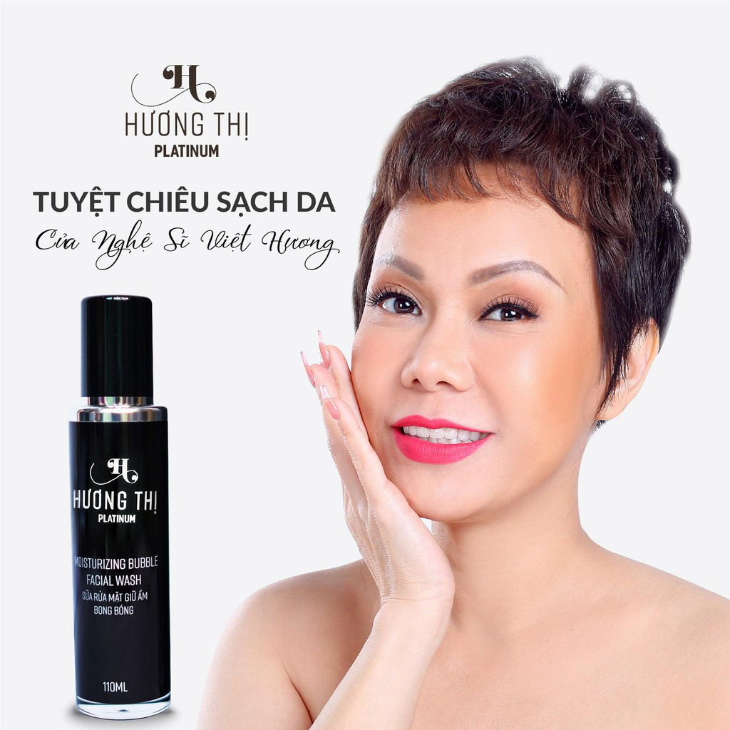 Sữa Rửa Mặt Giữ Ẩm Bong Bóng Hương Thị 110ml