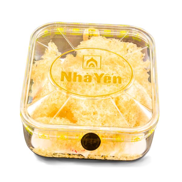 Đặc Sản Khánh Hòa - Tổ Yến Trắng Tinh Chế Vụn - Nhà Yến Nha Trang - Hộp 100 Gram - Yến Vụn Tinh Chế - Tổ Yến Sào Tinh Chế - Hàng Chính Hãng