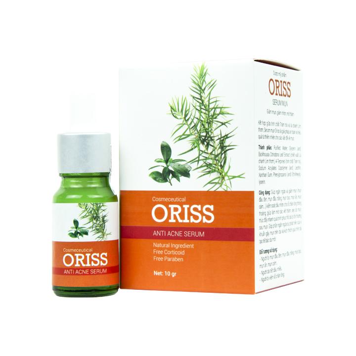 Serum Ngừa Mụn Dưỡng Trắng Da Oriss Cao Cấp