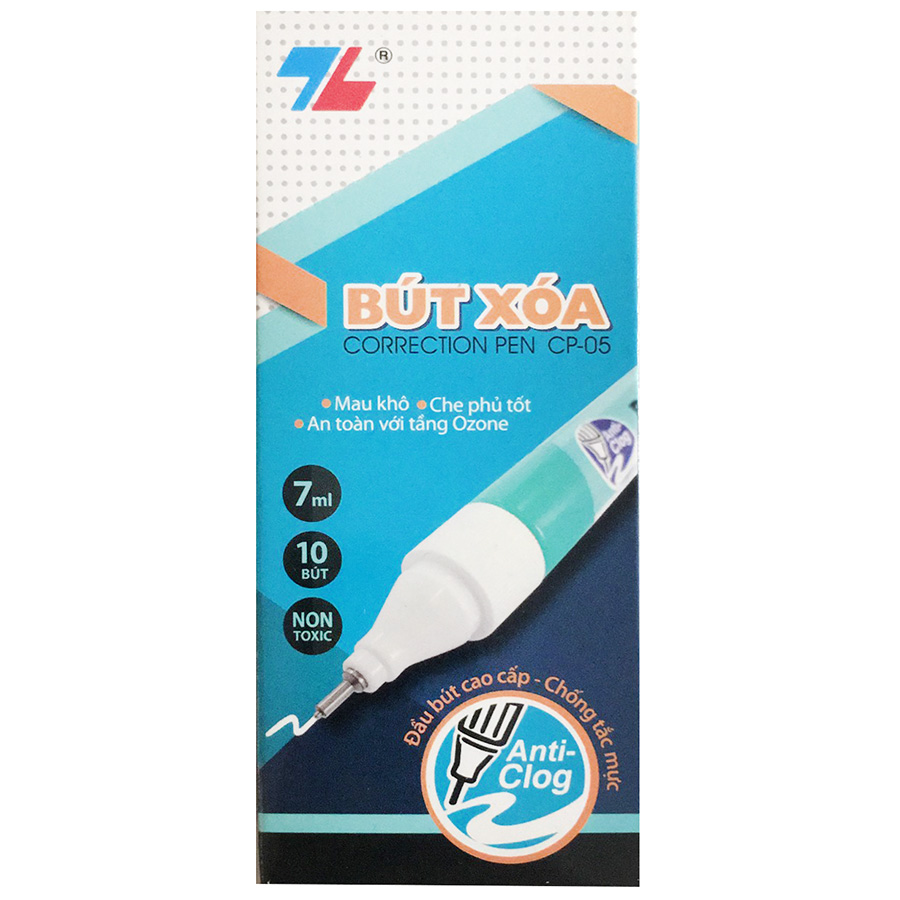 Hộp 10 cây bút xóa 10ml Thiên Long CP-05