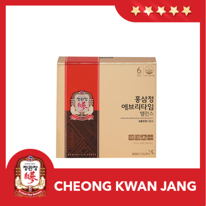 Tinh Chất Hồng Sâm Pha Sẵn KGC Cheong Kwan Jang Everytime Balance 30 Gói