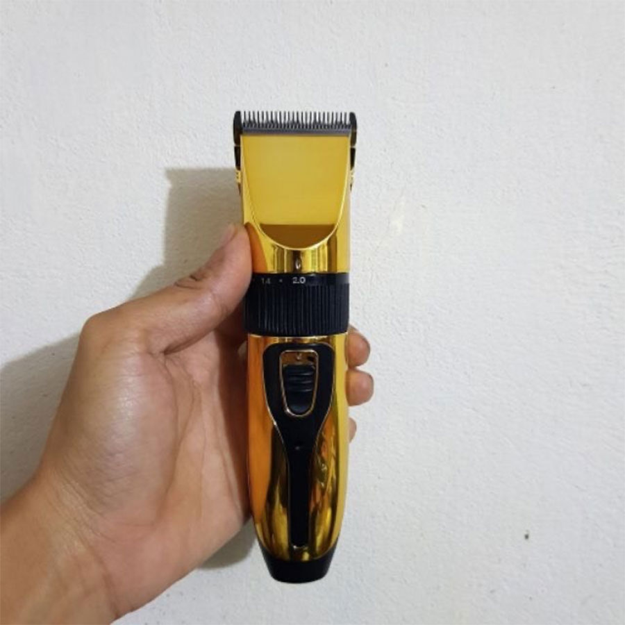 TÔNG ĐƠ CẮT TÓC CHUYÊN NGHIỆP HP-5188 KÈM PIN SƠ CUA - Tông Đơ Hớt Tóc Gia Đình Cho Bé Cực Tiện Lợi