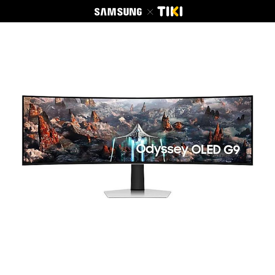 Màn hình Cong Gaming Samsung Odyssey OLED G9 LS49CG934SEXXV 49 inch OLED Full DQHD 240Hz 0.03ms - Hàng Chính Hãng
