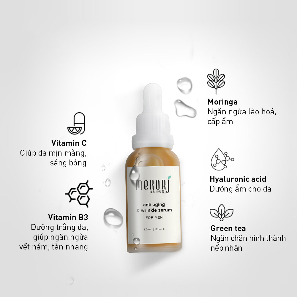 Tinh Chất Trẻ Hóa Và Làm Mờ Nếp Nhăn Mekorj - Pure Youth Revitalizer