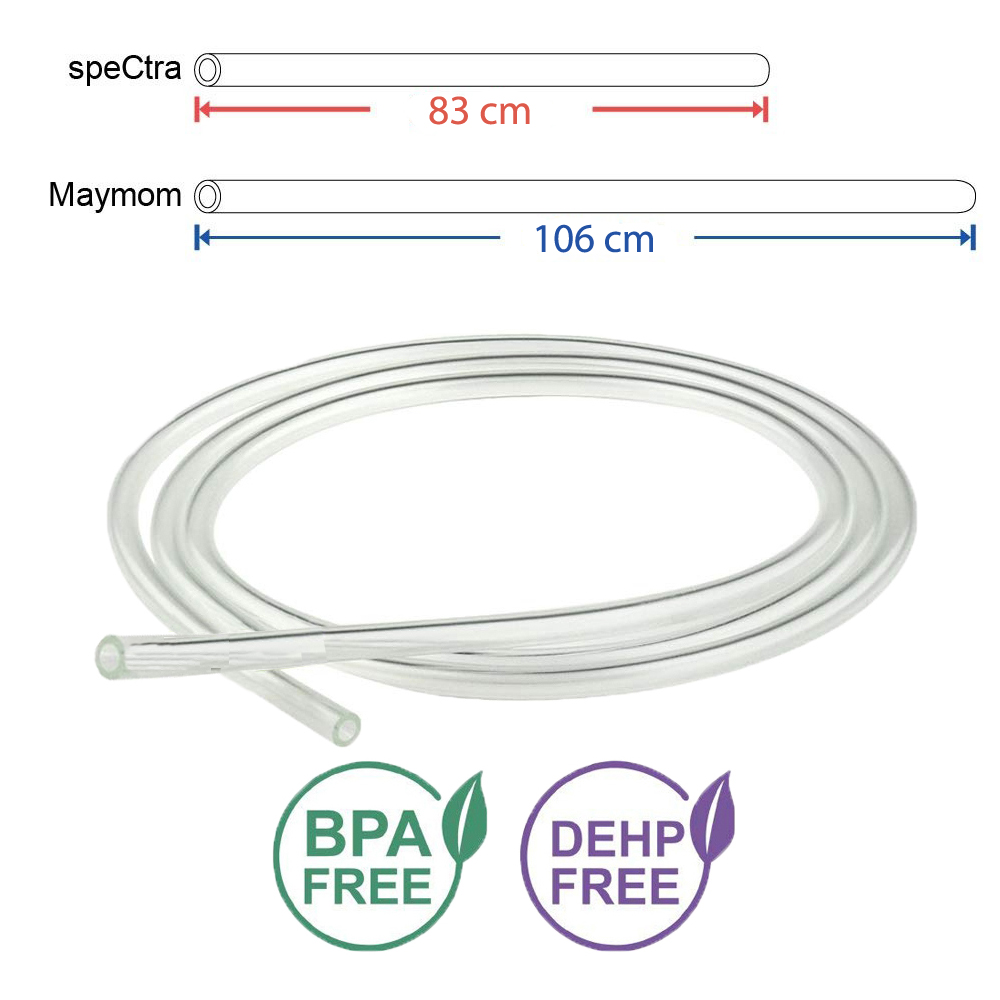 Dây Hút Sữa Spectra Thương Hiệu Maymom, Không Chứa BPA, An Toàn 100%, Vệ Sinh Dễ Dàng