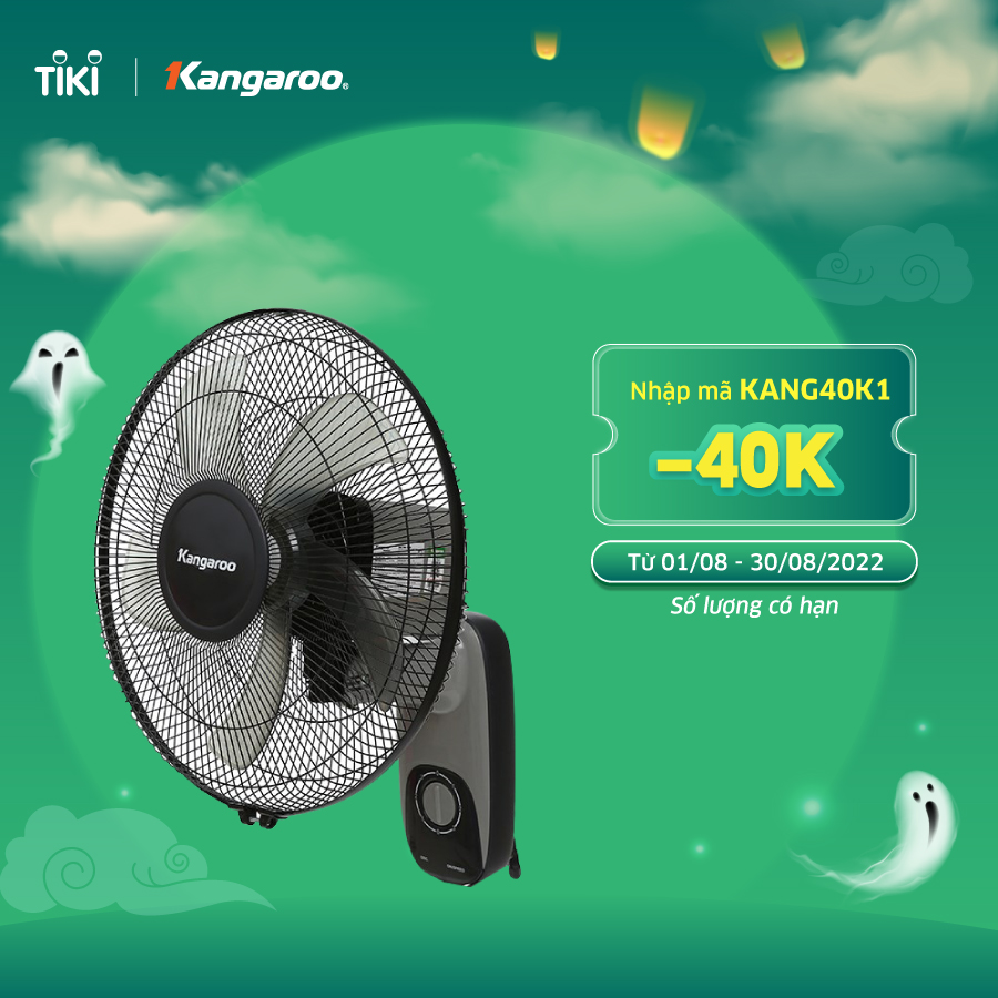 Quạt treo tường Kangaroo KG723 (55W) - Hàng chính hãng