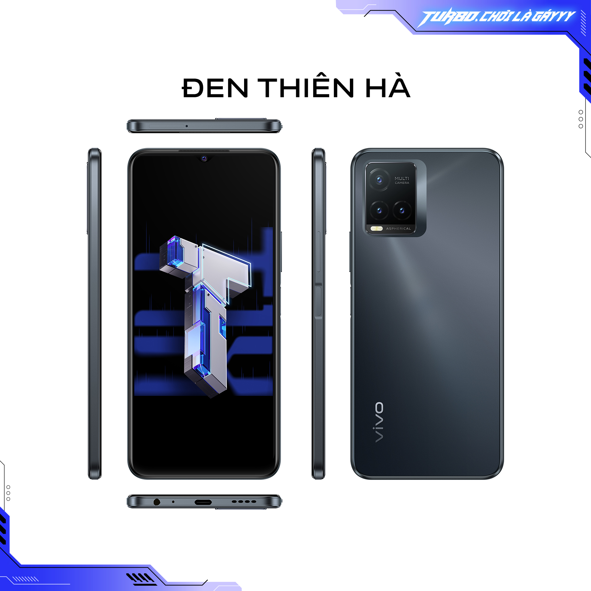 Điện Thoại Vivo T1X (4GB/64GB) - Hàng Chính Hãng