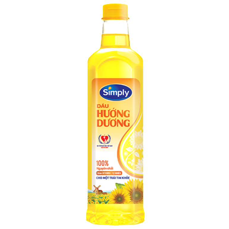 Dầu Hướng Dương Simply (1L / Chai)