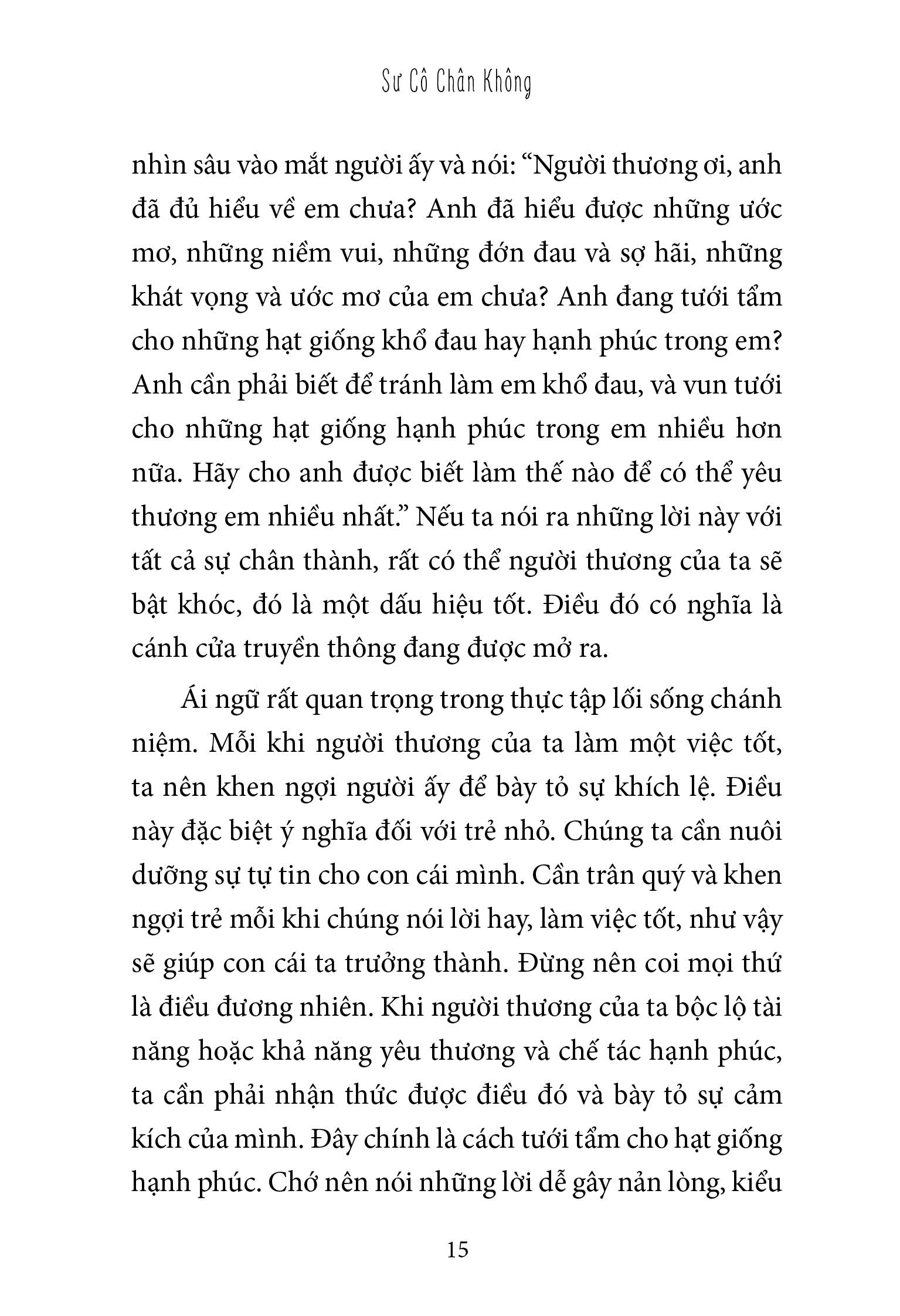 Làm Mới Tình Thương - Bốn bước tái lập truyền thông