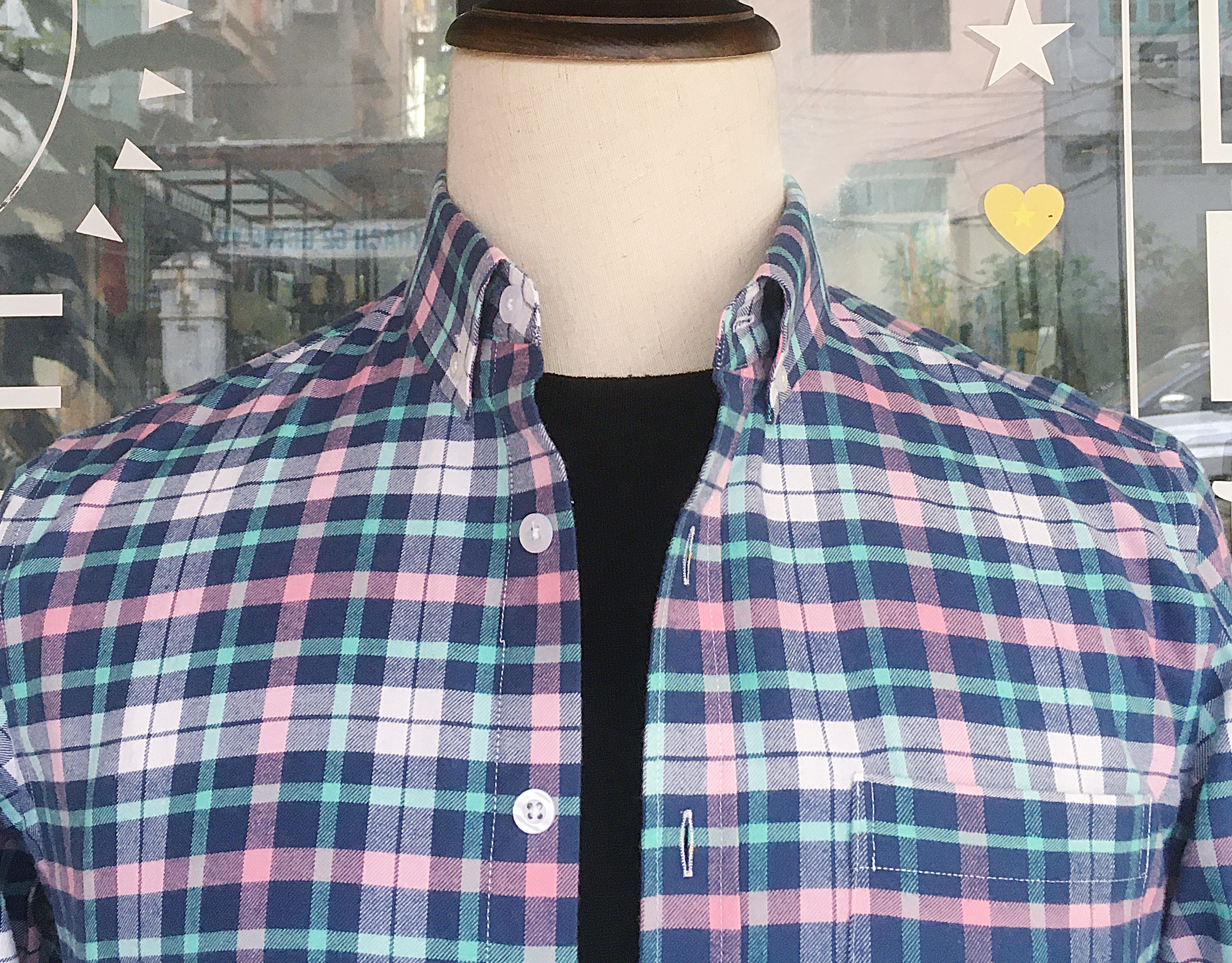Áo sơ mi dạ, sơ mi caro, sơ mi cotton, flannel shirts