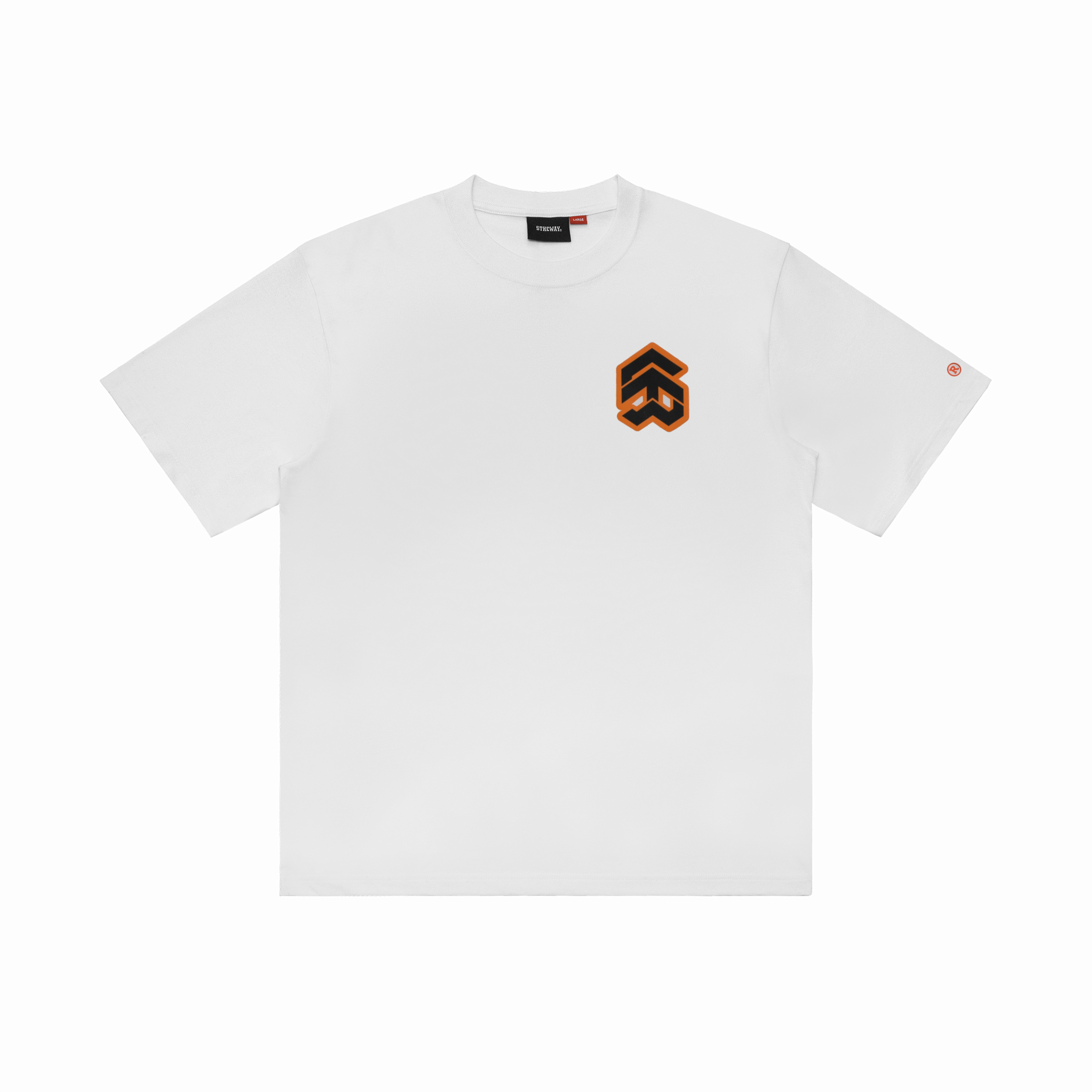 Áo Thun 5THEWAY Tay Ngắn Trắng aka 5THEWAY /stroke/ BIG LOGO NEW TEE in WHITE