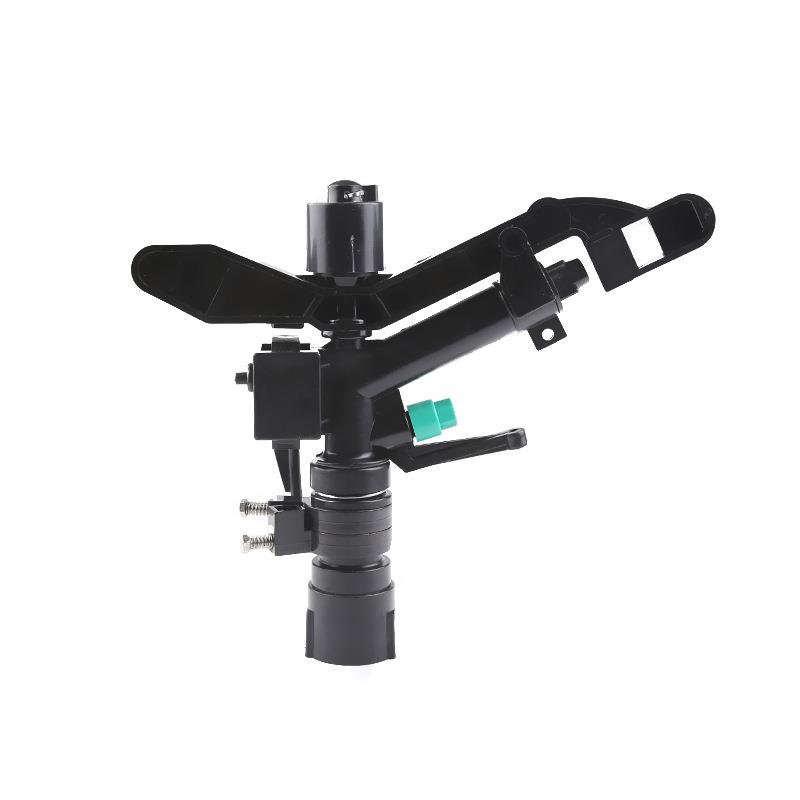 Đầu bec tưới cánh đập xoay 360° MS-9816, Súng phun nước tưới cây 1&quot; ren 32, Sprinkler Big Gun