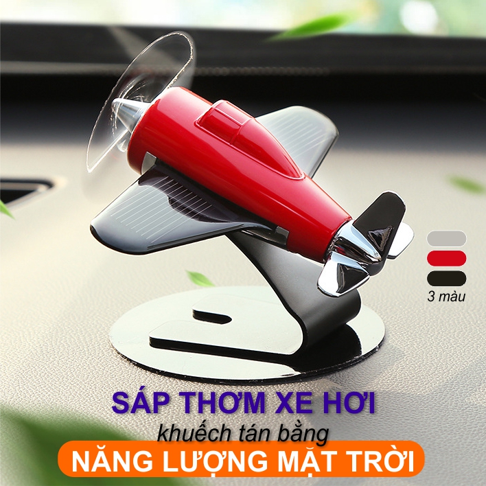 Sáp thơm xe hơi chạy bằng năng lượng mặt trời mô hình máy bay