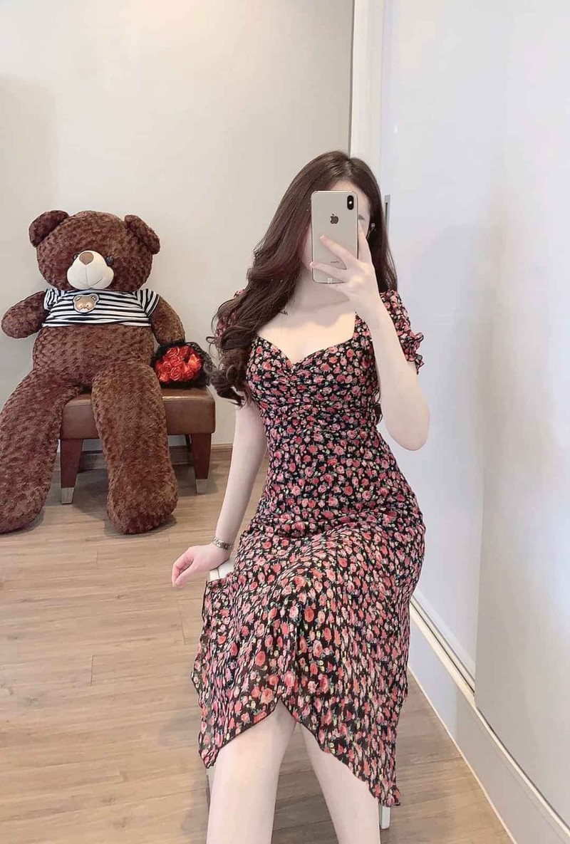 ĐẦM MAXY HOA NHÍ HOT TREND