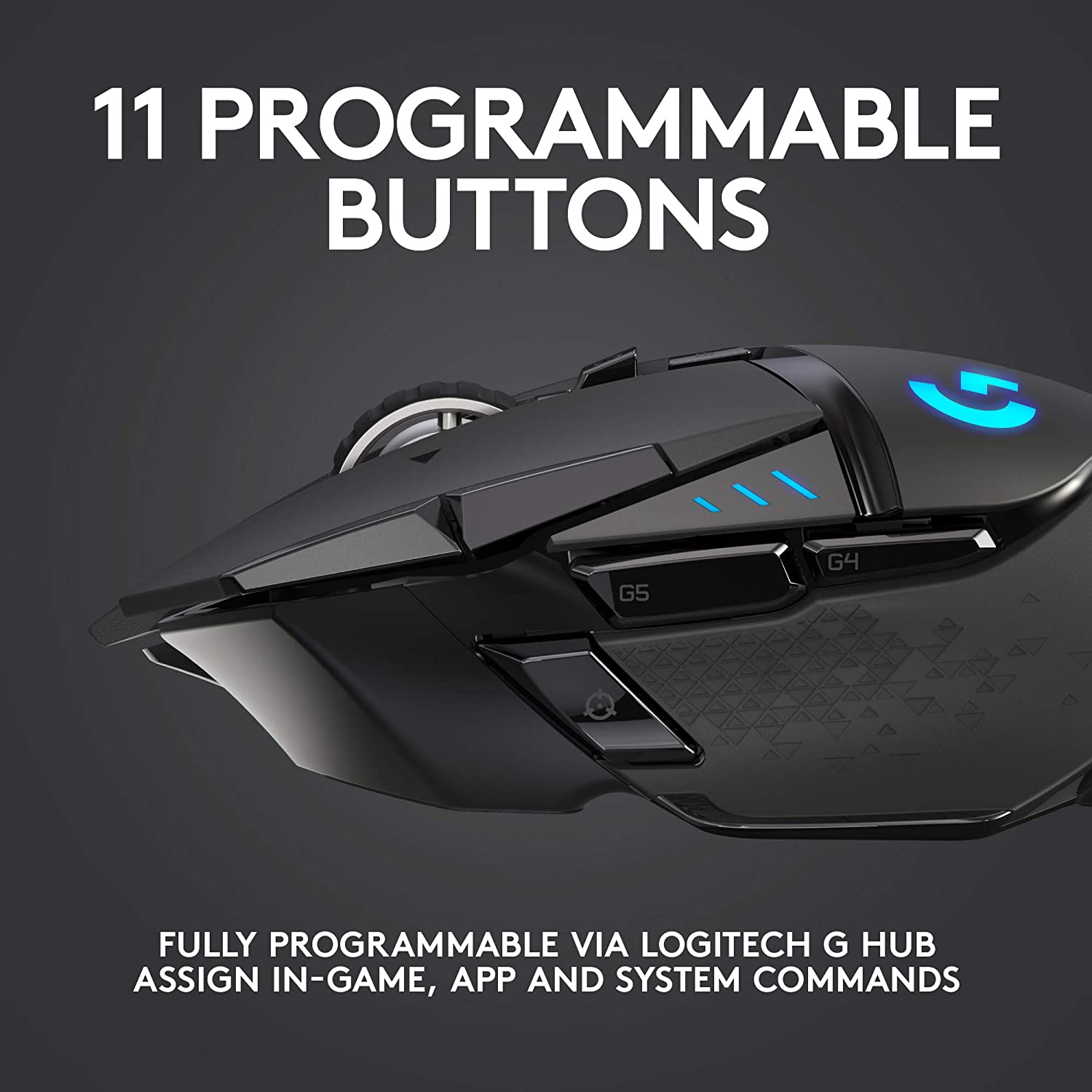 Chuột game không dây Lightspeed Logitech G502 - Hàng chính hãng